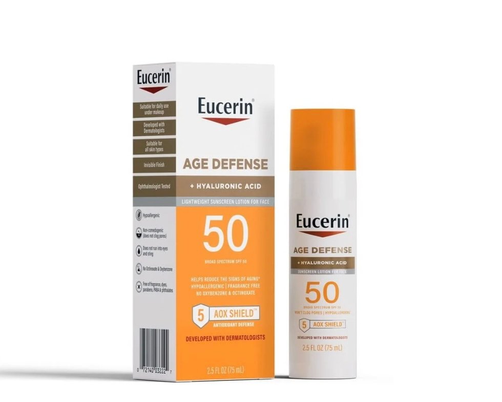 Age Defense SPF 50 Face Sunscreen