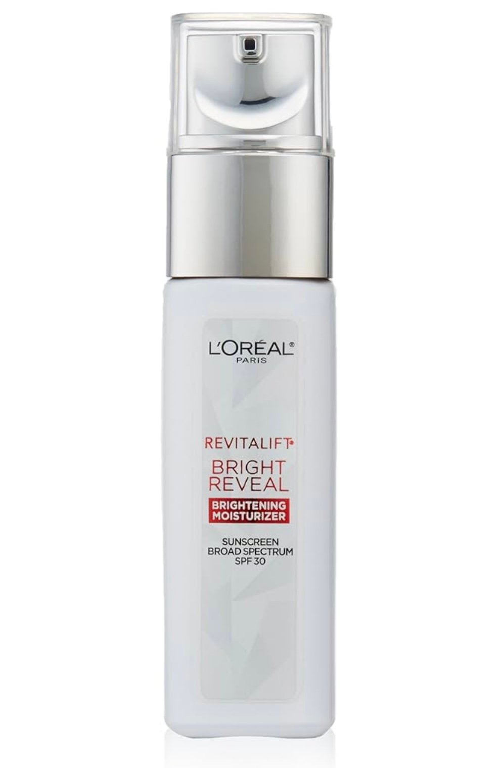 L'Oréal Paris Revitalift Bright Reveal Anti-Aging Day Cream with SPF 30 with Glycolic Acid, Vitamin C & Pro-Retinol